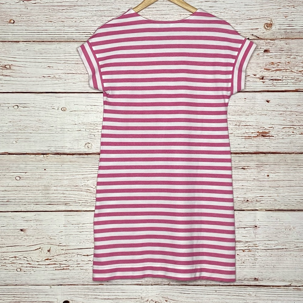 Vineyard Vines Knit Stripe Swing Dress In Pink and White Sz XXS - Picture 9 of 15